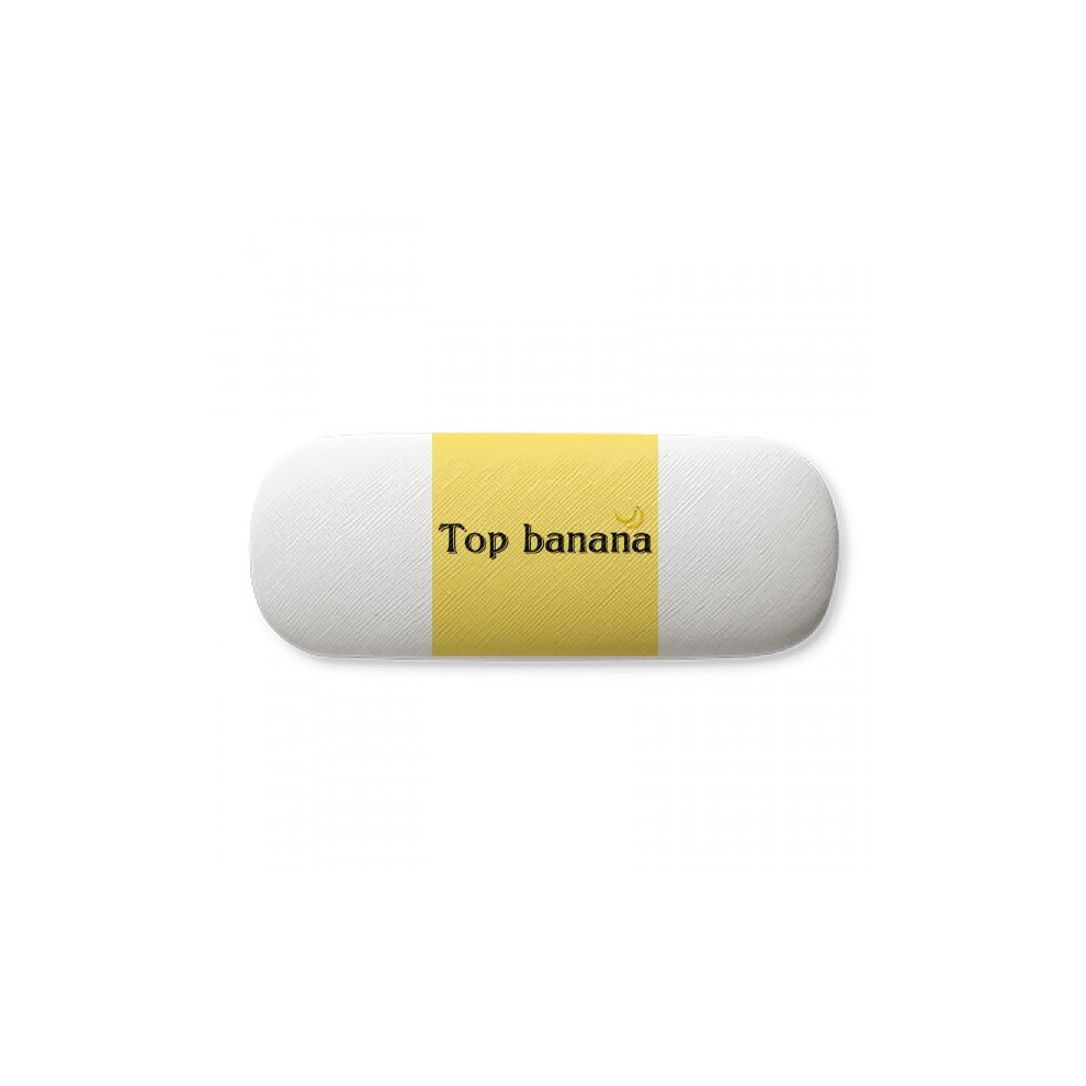 Diythinker Interesting Catchword Banana Glasses Case Eyeglasses Hard Shell Storage Spectacle Box