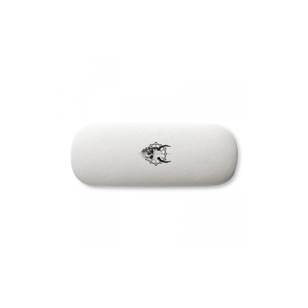 Diythinker L Face Horn Line Art Deco Fashion Glasses Case Eyeglasses Hard Shell Storage Spectacle Box