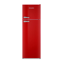 312litre RETRO Fridge Freezer Class E Red