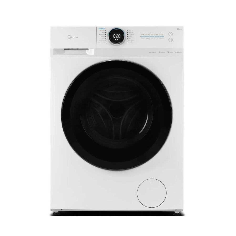 Midea 1400Rpm Washing Machine 10Kg Load Lunar Dial Wifi