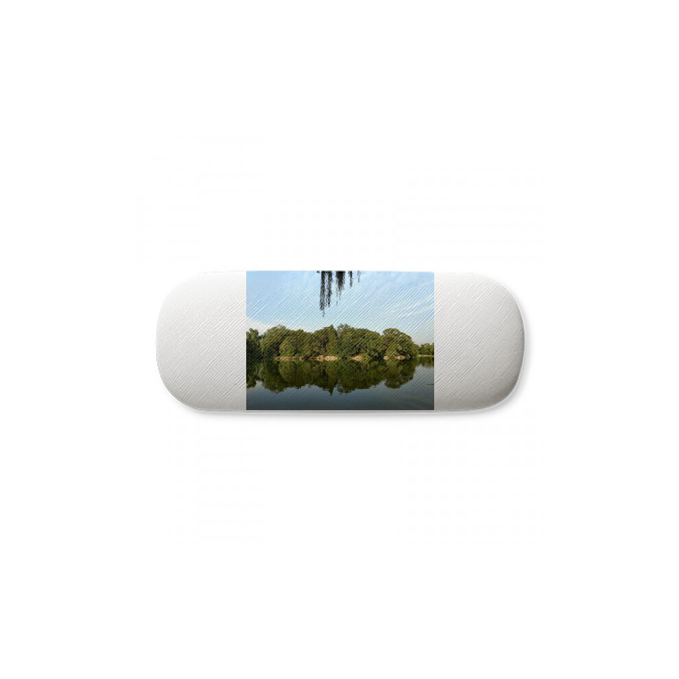 Diythinker Lake Garden Art Deco Fashion Glasses Case Eyeglasses Hard Shell Storage Spectacle Box