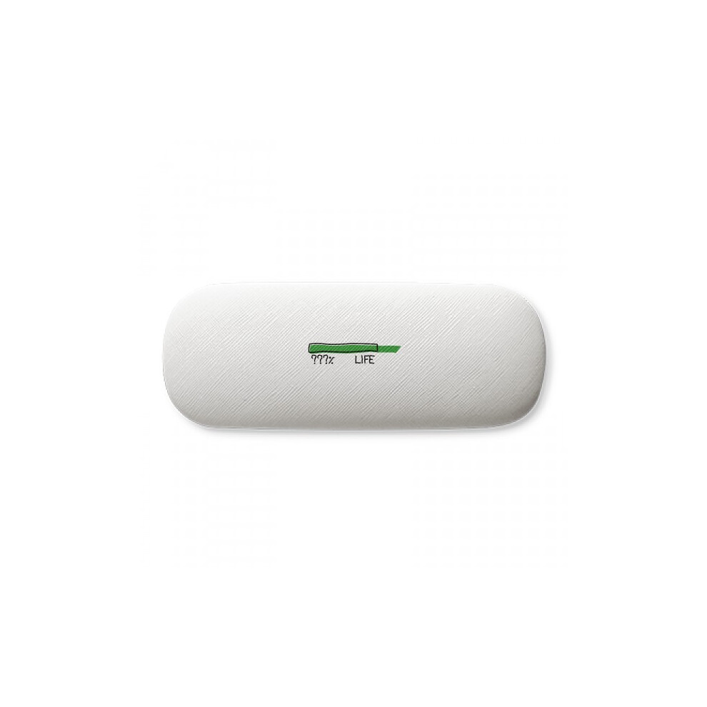 Diythinker Life Energy Progress Bar Percent Unknown Future Immortality Glasses Case Eyeglasses Hard Shell Storage Spectacle Box
