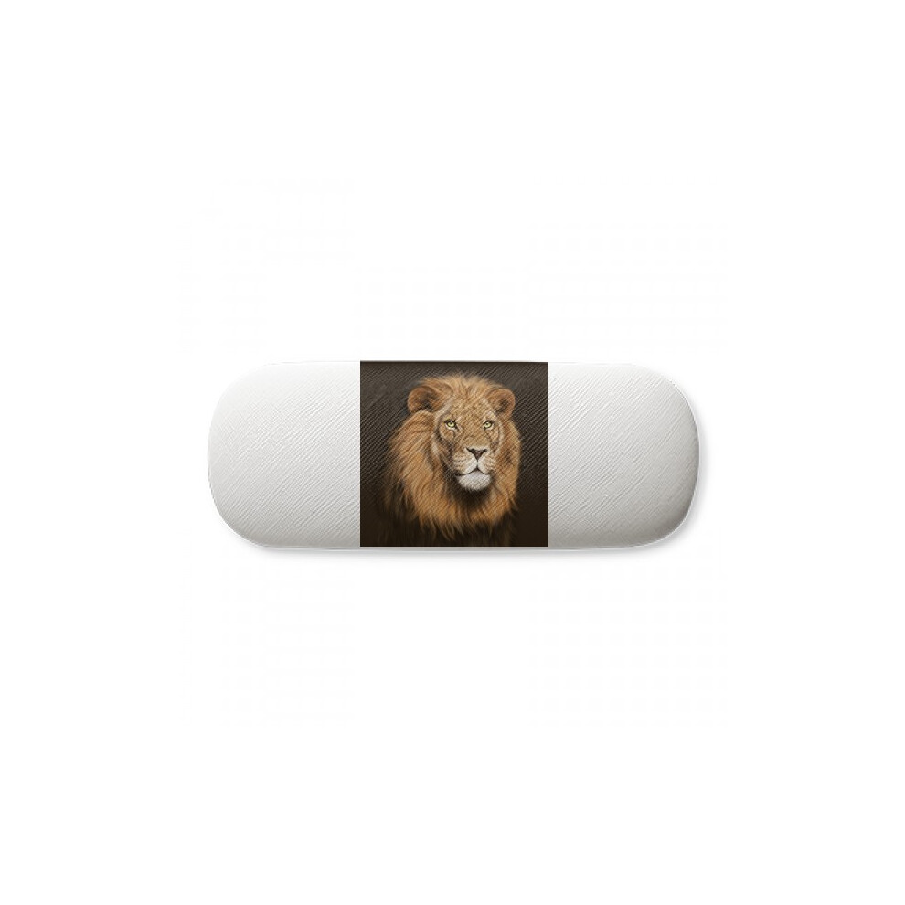 Diythinker Lion Hair Africa Art Deco Fashion Glasses Case Eyeglasses Hard Shell Storage Spectacle Box