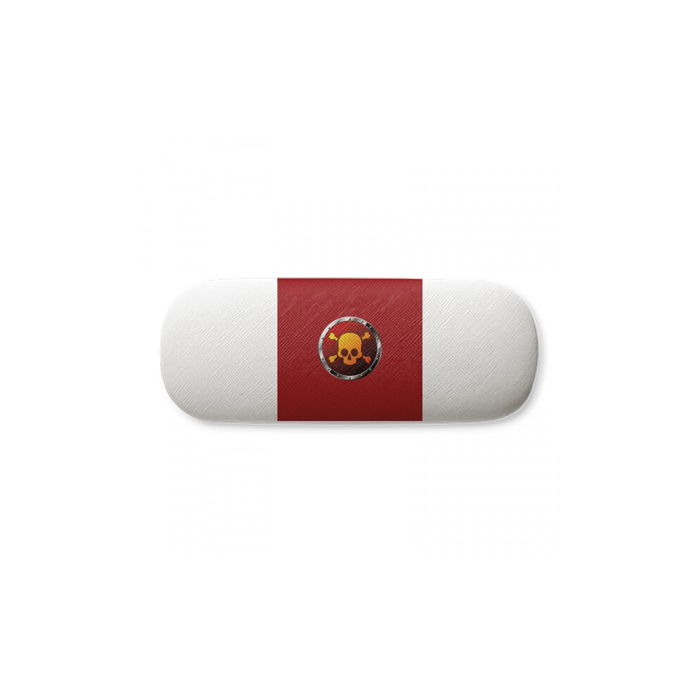 Diythinker Logo Lethal Substance Art Deco Fashion Glasses Case Eyeglasses Hard Shell Storage Spectacle Box