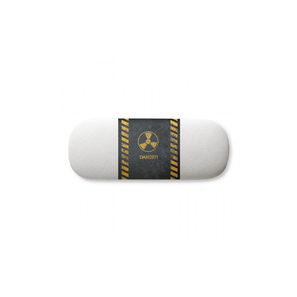 Diythinker Logo Radioactive Substances Warning Glasses Case Eyeglasses Hard Shell Storage Spectacle Box