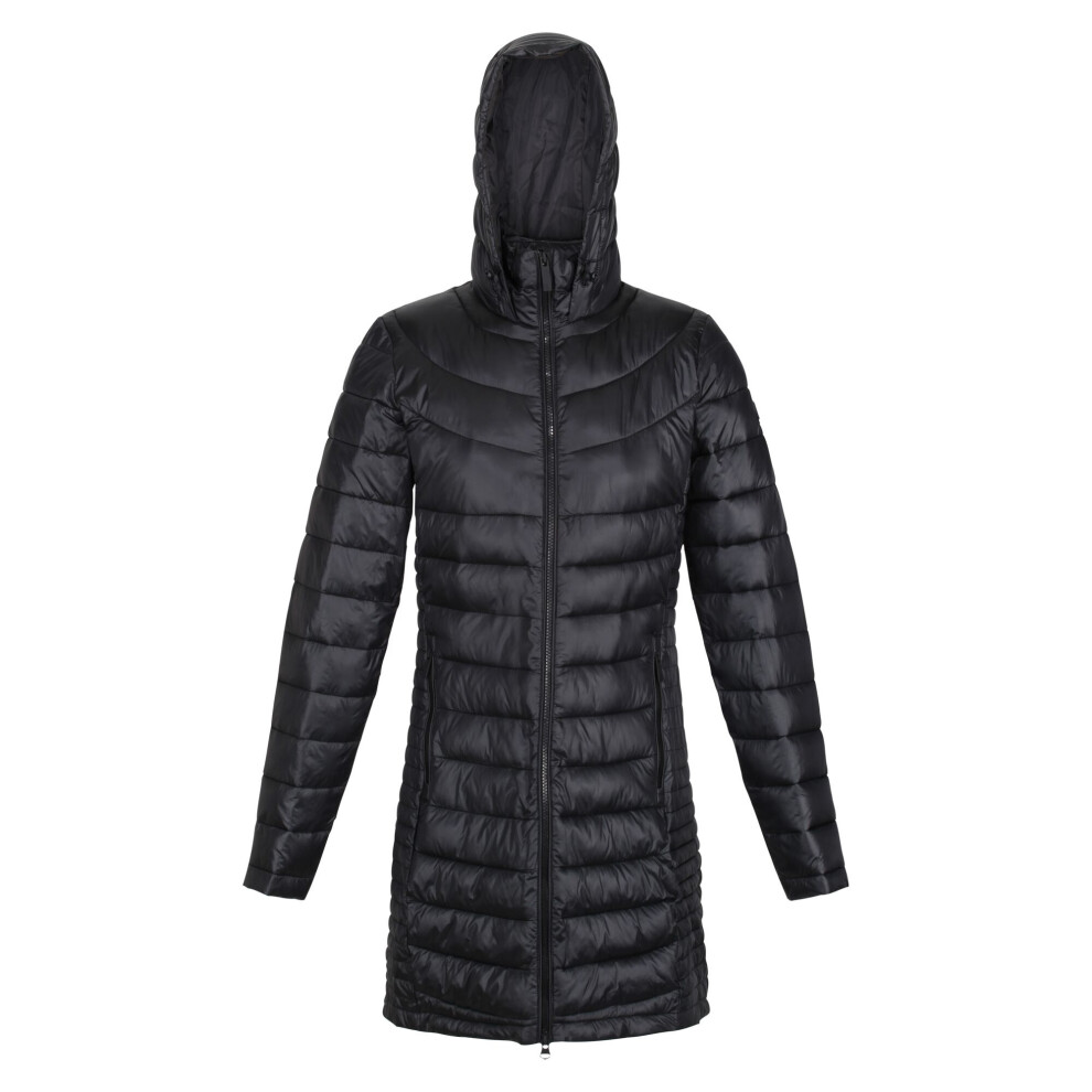 (10 UK, Black) Regatta Womens/Ladies Andel III Lightweight Parka