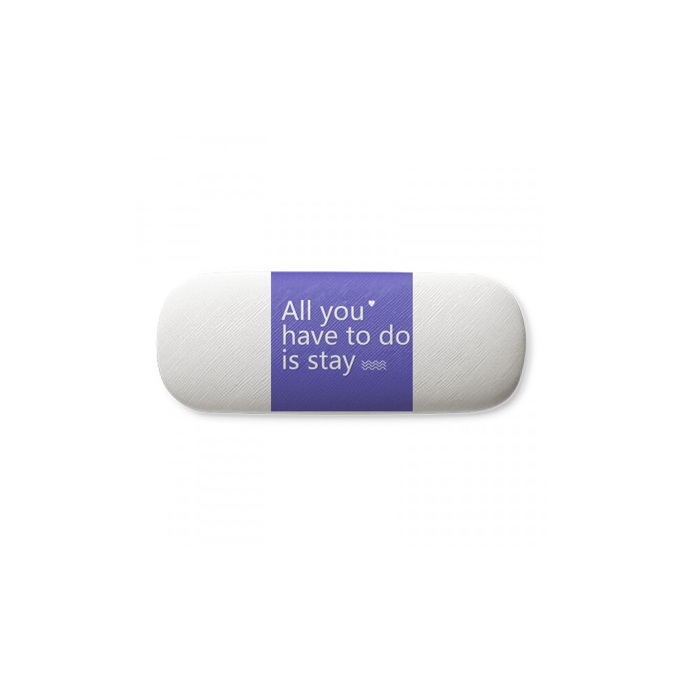 Diythinker Lyrics You Have To Stay Art Deco Fashion Glasses Case Eyeglasses Hard Shell Storage Spectacle Box