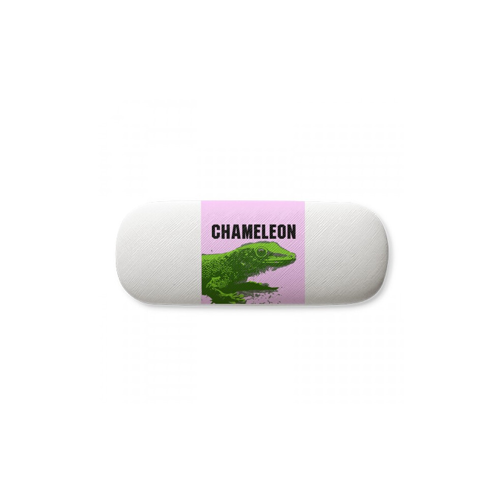 Diythinker Madagascar Africa Chameleon Glasses Case Eyeglasses Hard Shell Storage Spectacle Box