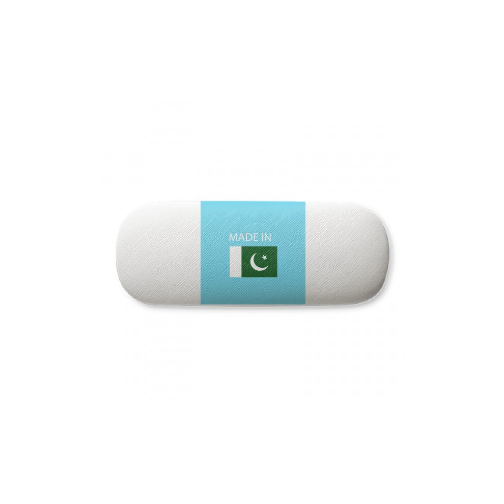 Diythinker Pakistan National Flag Country Glasses Case Eyeglasses Hard Shell Storage Spectacle Box