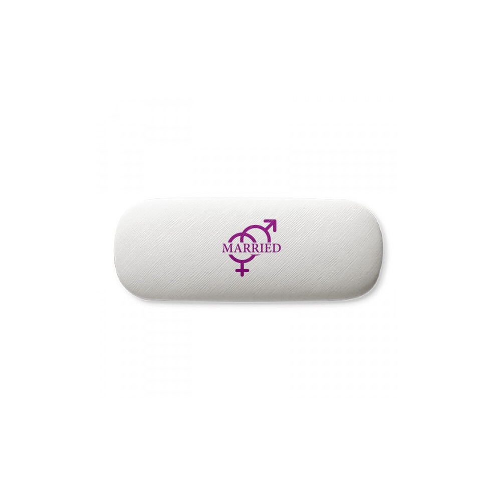 Diythinker Marriage Faly Status Men Women Glasses Case Eyeglasses Hard Shell Storage Spectacle Box