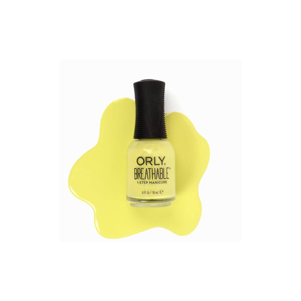 Orly Breathable Sweet Retreat Collection Nail Polish Sour Time To Shine 18ml