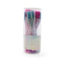 Colortrak Mini Glitter Brushes 24 Pack Canister