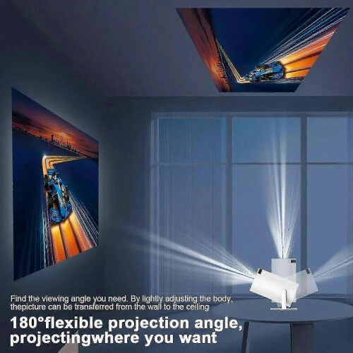 5g 4k Projector Smart Hd Led Wifi Bluetooth Hdmi. Usb Android Office Home Theater 2