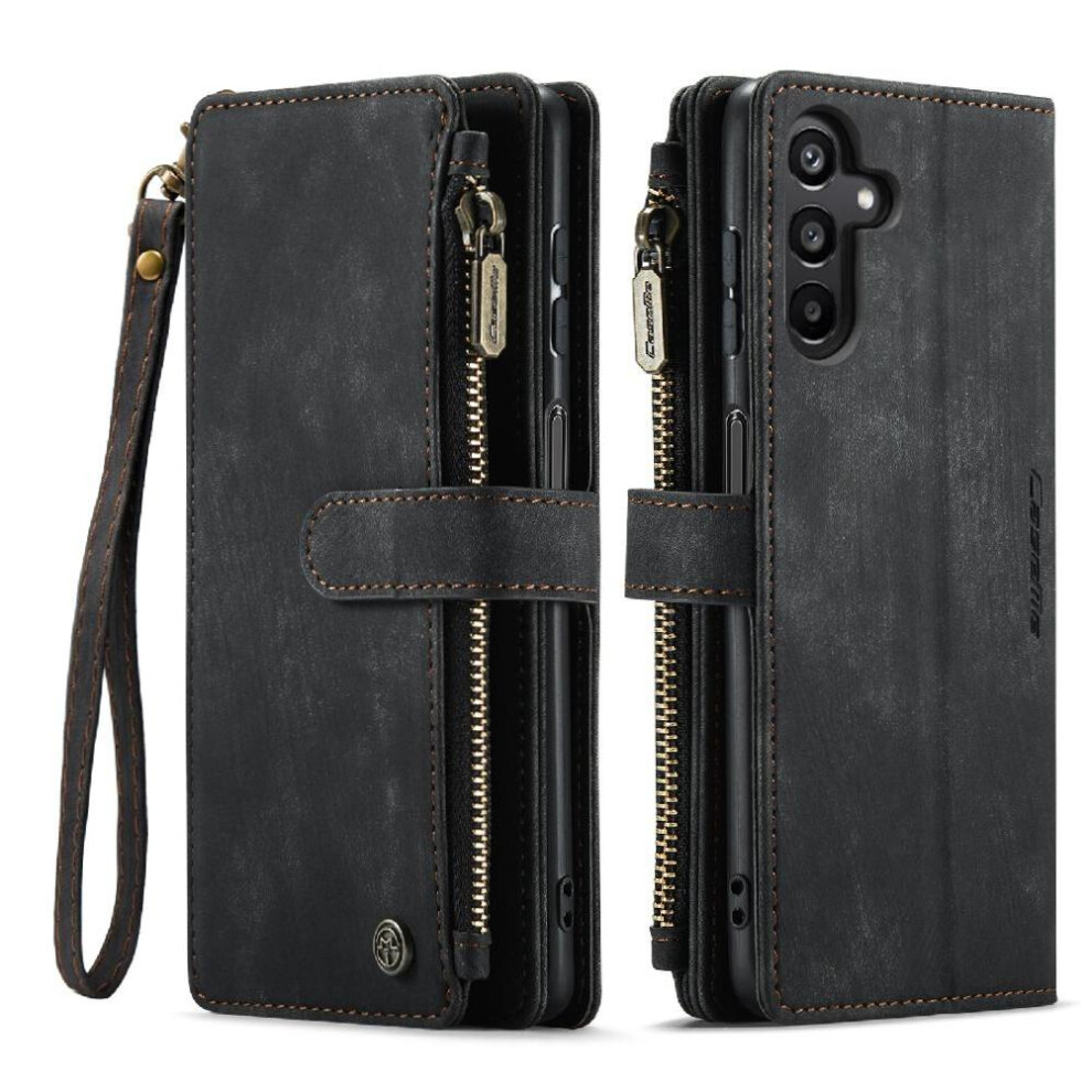 (Black) Caseme Case For Samsung Galaxy A15 Drivers License Card Slots Drivers License Card Slots With Card Holder Black 764762830434