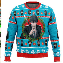 (2XL) Jagermeister Ugly Christmas Sweater Christmas Sweater gift Santa Claus pullover