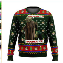 (S) Jagermeister Ugly Christmas Sweater Christmas Sweater gift Santa Claus pullover