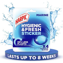 (Marine Scent) Harpic Hygienic Fresh Sticker Adhesive Freshener