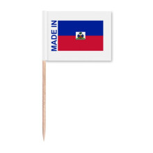Haiti Country Love Toothpick Flags Marker Topper Party Decoration