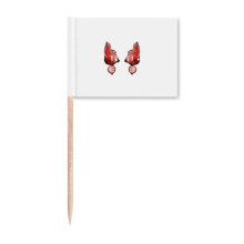 Germany Schweinshaxe Food Toothpick Flags Marker Topper Party Decoration