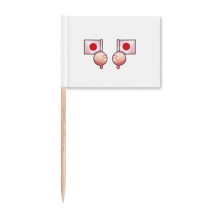 Japan Flag Asia Toothpick Flags Marker Topper Party Decoration