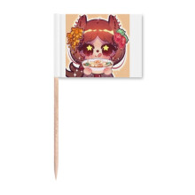 Squirrel Thailand Shrimp Soup Toothpick Flags Marker Topper Party Decoration