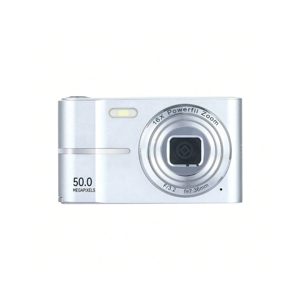 Digital Camera, 2.4-Inch HD Screen, 5000W Pixels, 16X Zoom, Lightweight