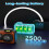 33FT 4K 65MP Waterproof Underwater Camera, Rugged Dustproof Shockproof, Dual-Screen, 64GB Card 5