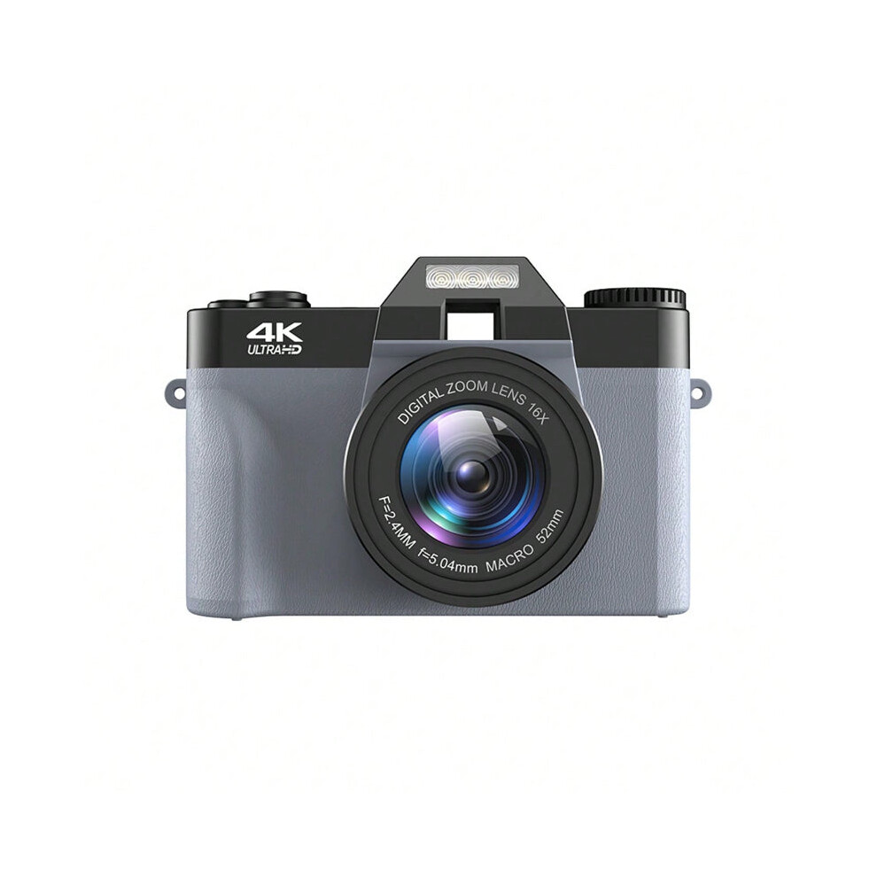 DSLR Digital Camera with 3.0-Inch HD Screen, 48MP, 16x Zoom, 4K Recording, WIFI