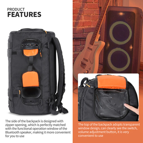 Speaker Storage Bag Case Travel Backpack for JBL PARTYBOX100 2