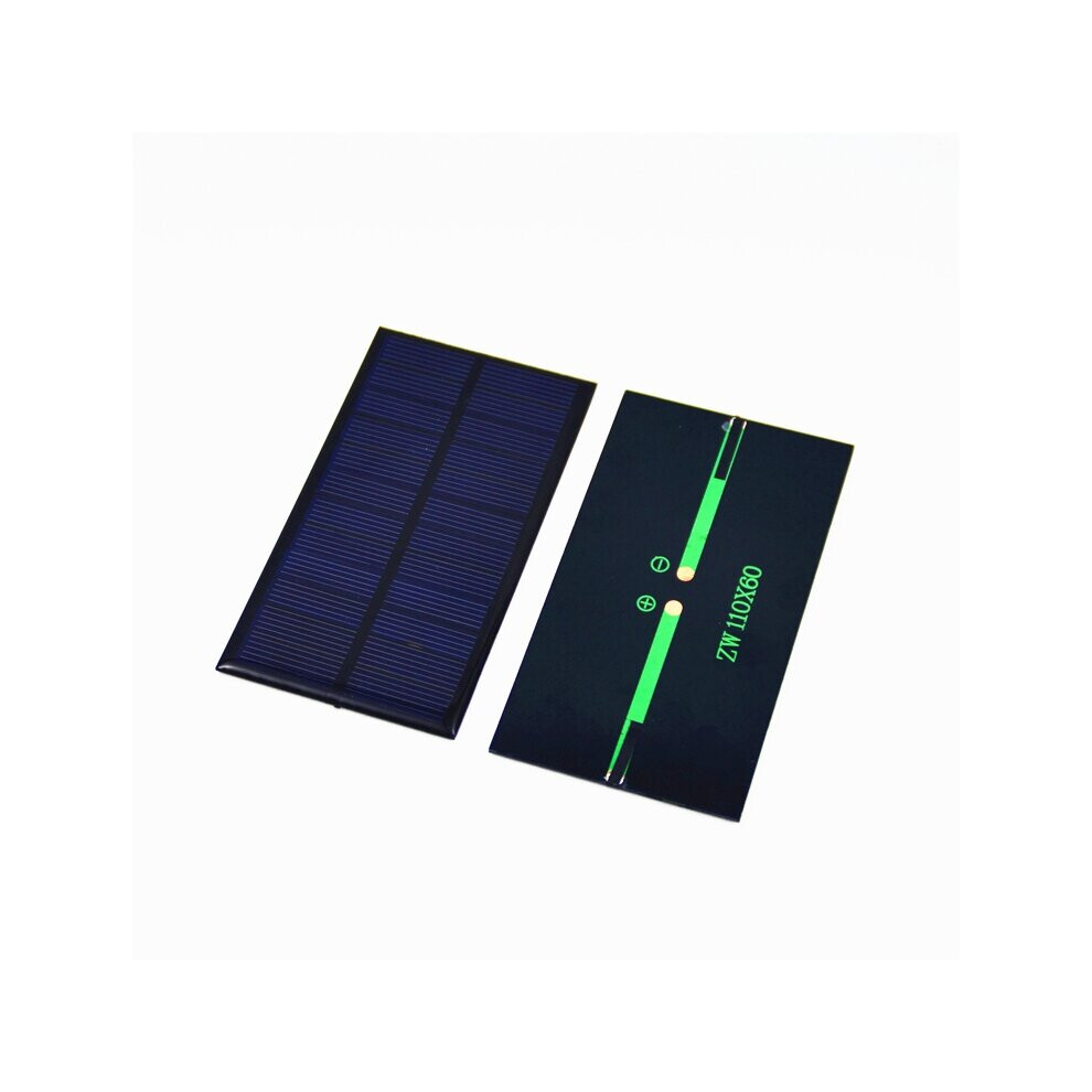 6V 1W Mini Solar Cell For Flashlight/Toys Polycrystalline Solar Panel Module System DIY Solar Charger