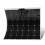 280W 18V Flexible Solar Panel Tile Mono Power Bank Waterproof 1
