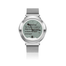 (Silver) Shadow Holographic Screen Heart Rate Monitor Pulse ATM Waterproof Smart Watch