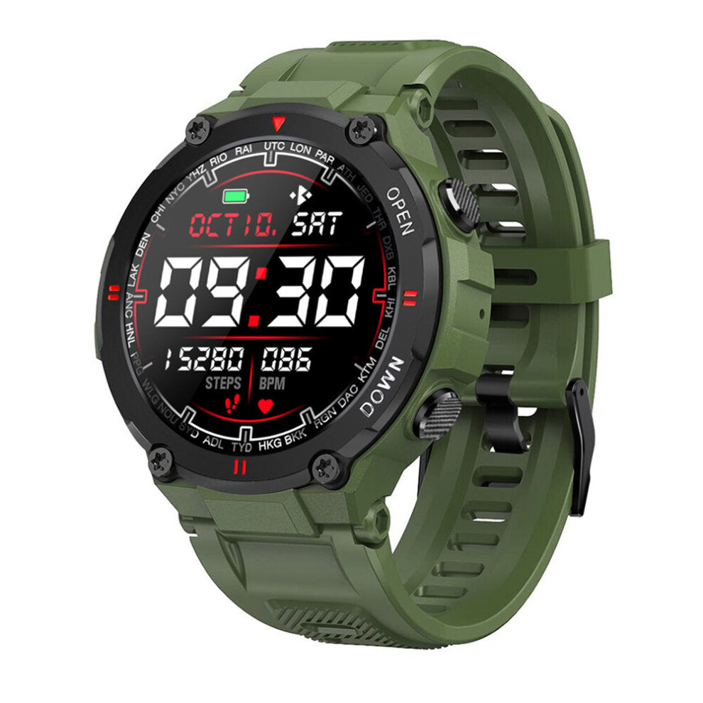 Greenzech Green (Green) 24H Heart Rate Monitor Blood Pressure Oxygen Measure Wristband