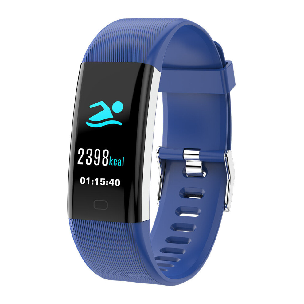 Plus Color Screen Heart Rate Monitor Sport Pedometer Smart Watch