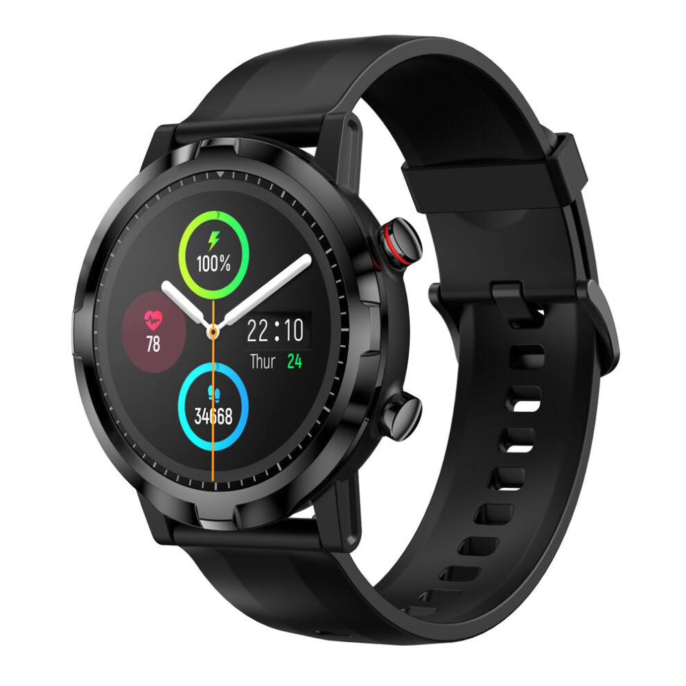 1.28 inch HD Screen Heart Rate Monitor Breathe Training Online Dial Replacement 20 Days Standby BT 5.0 Smart Watch