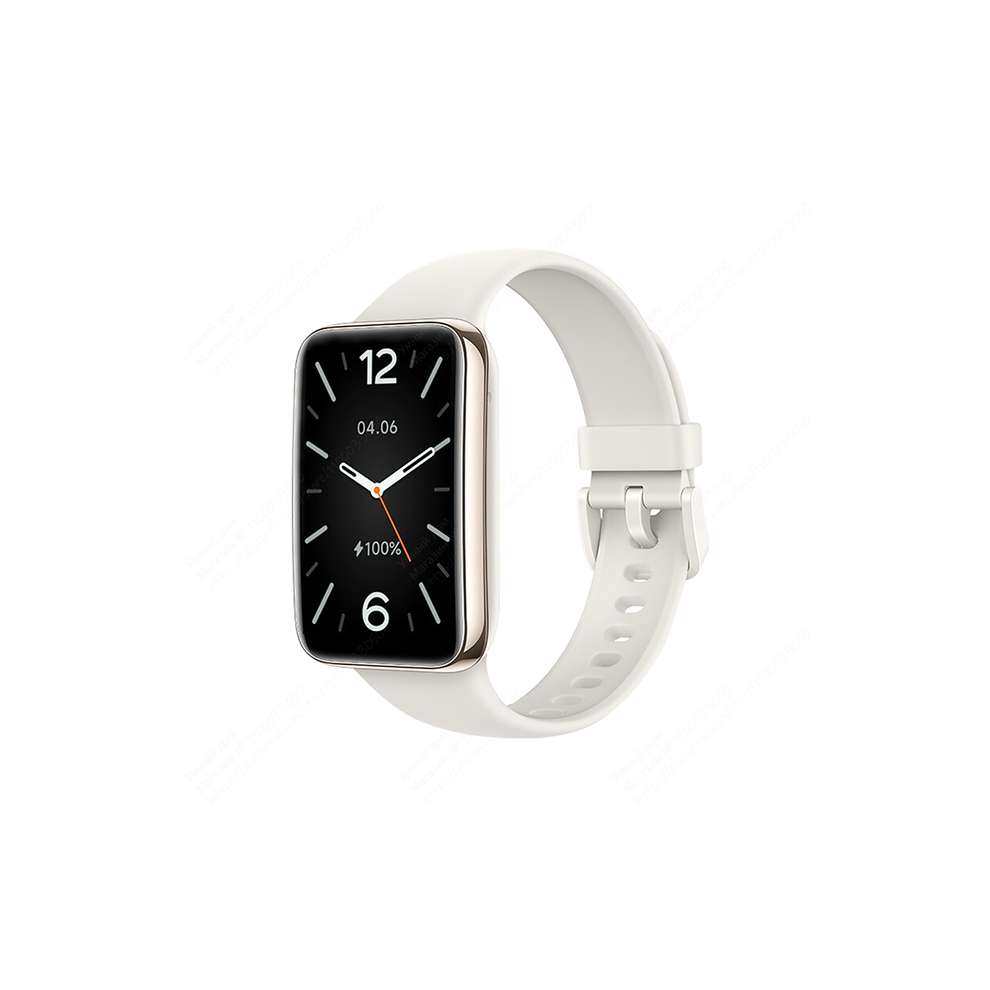 (White) 1.64 Inch Amoled Always-On Screen 5 System Gps Positioning Smart Bracelet 24H Heart Rate Spo2 Monitor 117 Sports Modes 5Atm Waterproof Smart W White 9495687792835