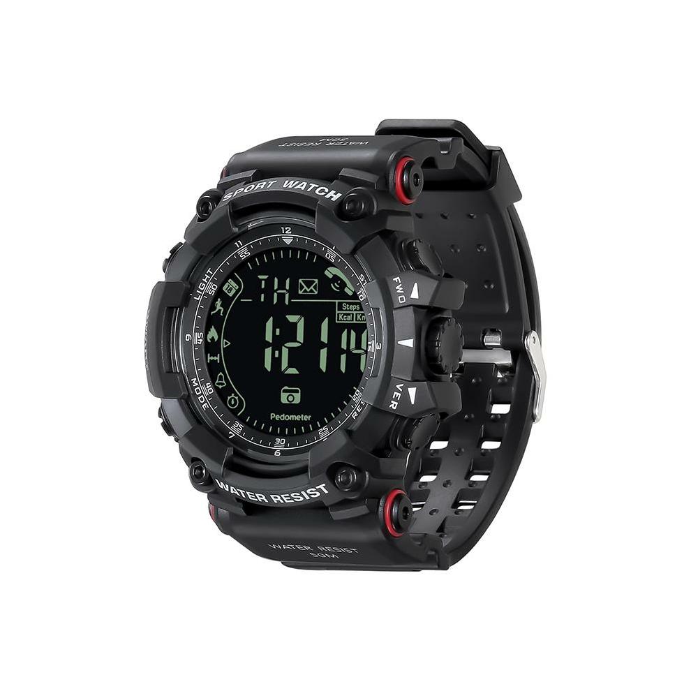 Luminous Sunlight-Visible Dial Activity Record 5Atm Call Message Reminder 33 Month Long Standby Alarm Smart Watch 9495687793221