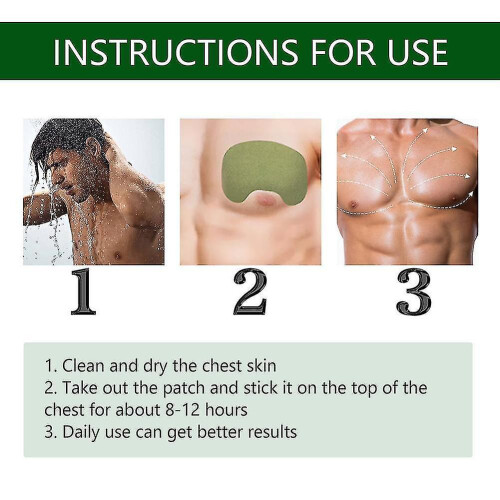 Turmeric Extract Gynecomastia Narrow Down Patch 12pcs 1