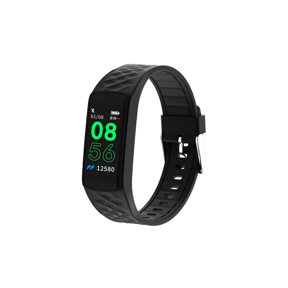 IPS Screen Dynamic UI 24-hour HR Blood Pressure Sports Mode USB Charging Smart Watch Band