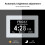 (Black) 7Inch LED Digital Photo Frame Large Font Clock Automatically Adjusts Brightness 10