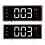 (White) LED Alarm Clock Digital Snooze Touch Control Table Clock Day Time Temperature Display Home Decoration 10