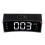 (Black) LED Alarm Clock Digital Snooze Touch Control Table Clock Day Time Temperature Display Home Decoration 1