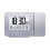 (Black) USB Electronic Projection Clock Wireless Color Screen Temperature & Humidity Weather Forecast Calendar Desktop Clock 2