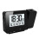(Black) USB Electronic Projection Clock Wireless Color Screen Temperature & Humidity Weather Forecast Calendar Desktop Clock 1