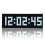 (White) Big Jumbo Digital LED Wall Clock Large Display Wall Decoration Clock 12