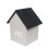 (White light) Log Cabin Clock Q Version of the House-shaped Electronic Clock 10