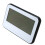 (Black) LCD Display Digital Alarm Clock Sound Controlled With Thermometer Backlight Snooze 11