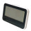 (Black) LCD Display Digital Alarm Clock Sound Controlled With Thermometer Backlight Snooze 9