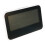 (Black) LCD Display Digital Alarm Clock Sound Controlled With Thermometer Backlight Snooze 10