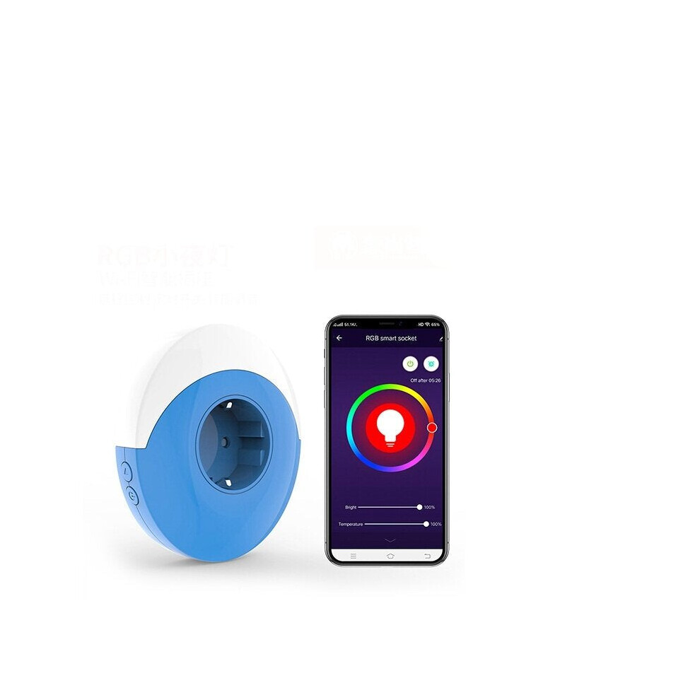 Wifi Smart Socket Switch Tuya Rgb 16A Light Voice Control Timing Socket Work With Alexa Google Home Ifttt 6112212067819
